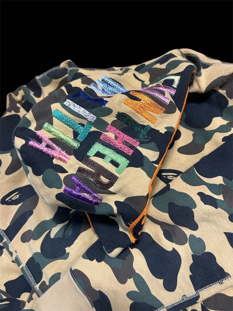 ［希少］［年末セール］APEシャークパーカータイガー　Eric b jr着用