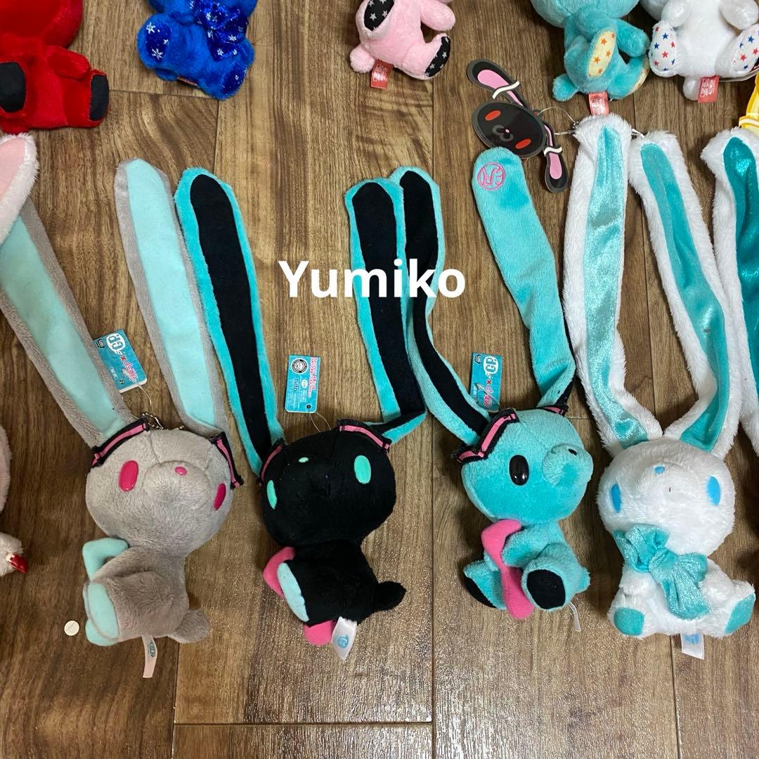 稀少汎用うさぎグルーミー チャックスGP ぬいぐるみキーホルダー