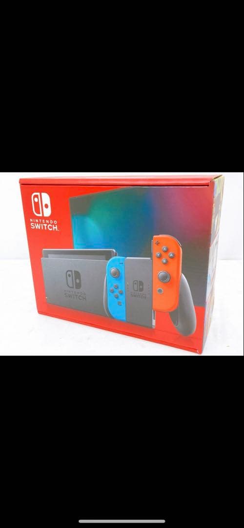 ぱ*ん様 【新品】Nintendo Switch ネオンブルー・オレンジ