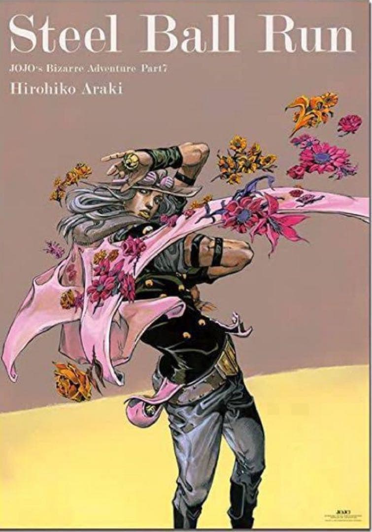新品未開封　ジョジョ　7部　スティールボールラン　B2ポスター　　2種