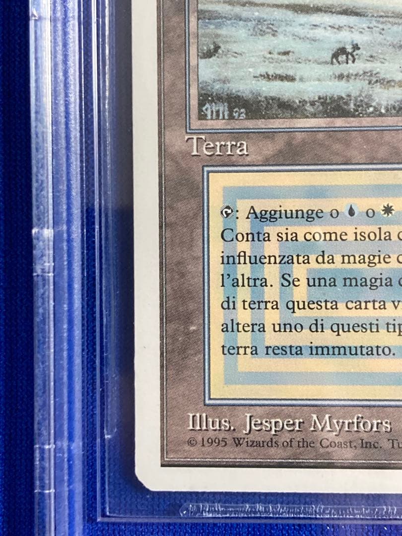 イタリア語 Revised Tundra dual land BGS9.5鑑定品