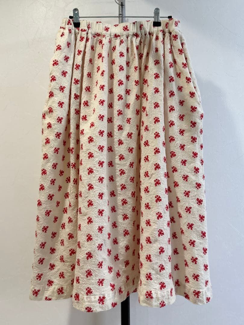2021AW コムデギャルソンガール　刺繍スカート
