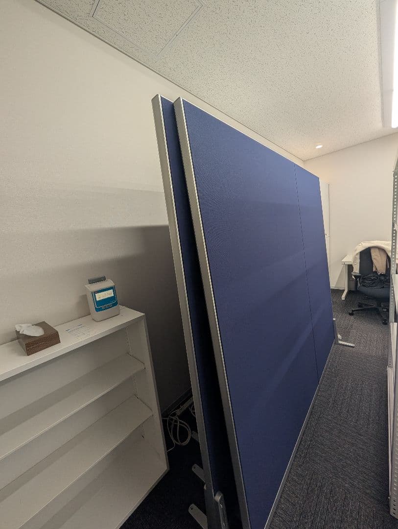 【直接取引限定】内田洋行　ネイビーオフィスパーテーション