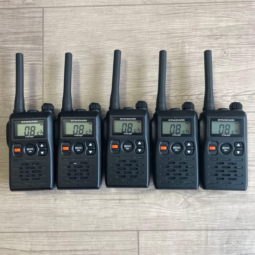 STANDARD FTH-107 トランシーバー 5台セット