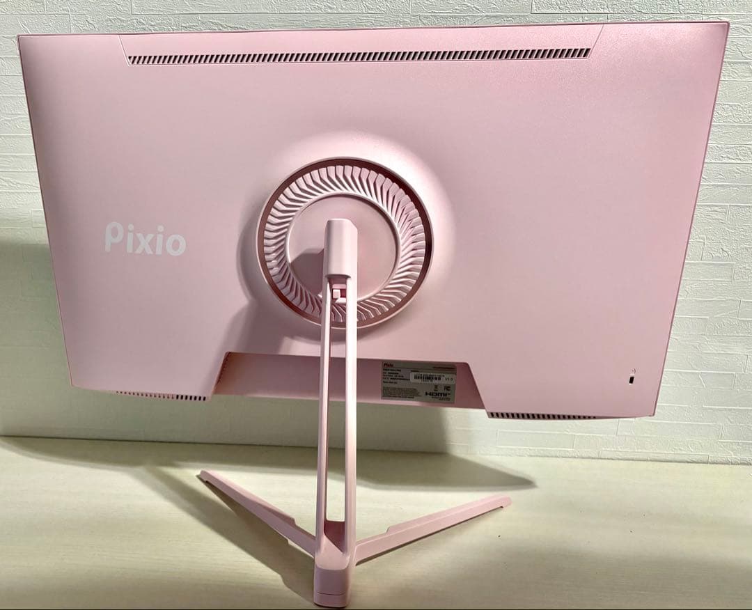 ピクシオ PX248 ウェーブパステルピンク　ゲーミングモニター