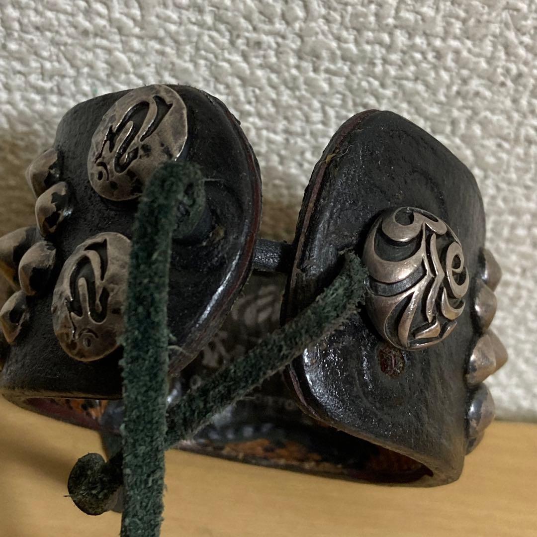 00s archive 初期 Kmrii ケムリ スタッズ レザーブレスレット