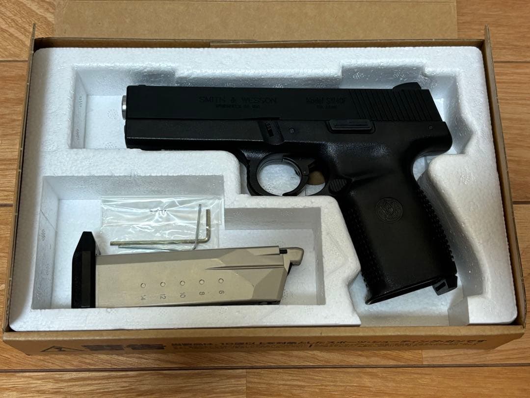 ウエスタンアームズ WA S&W40F シグマ ガスガン ASGK刻印有り
