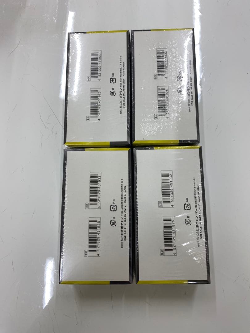 4BOXセット ポケモンカードゲーム メガドリームex シュリンク付き