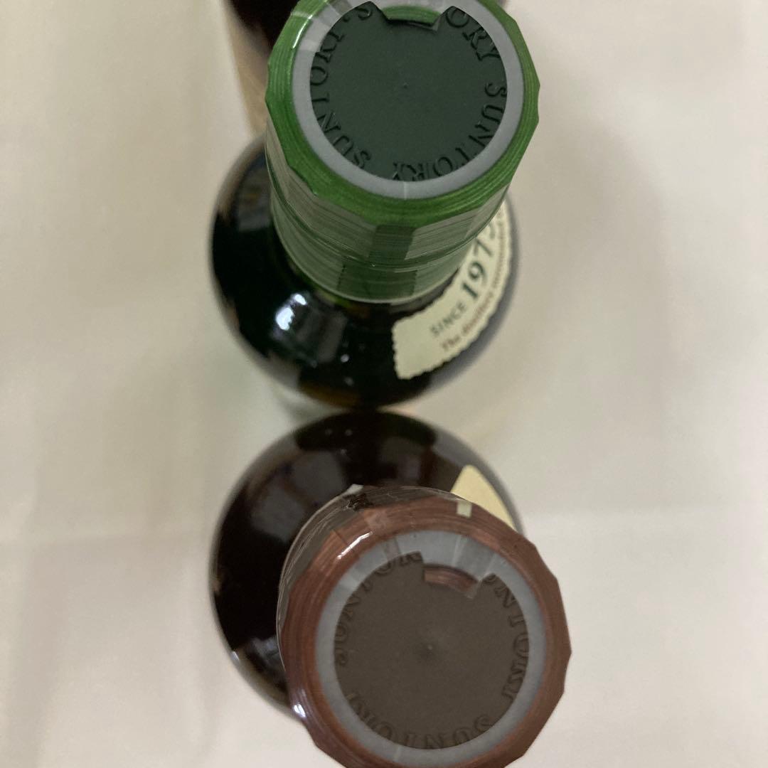 山﨑ウイスキー山﨑と白州 180ml各2本ずつ計4本