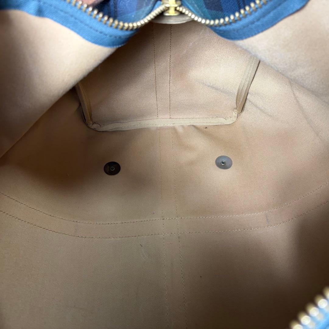 ✨状態良✨ ポロ ラルフローレン ボストンバッグ 付属品完備 タータンチェック