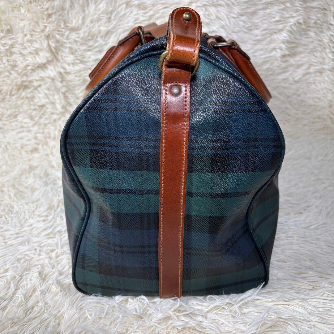 ✨状態良✨ ポロ ラルフローレン ボストンバッグ 付属品完備 タータンチェック