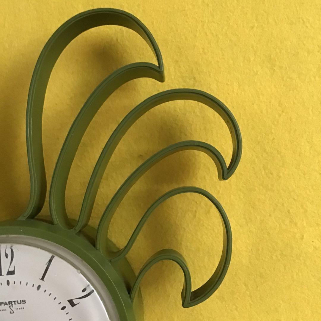 60s アメリカ製 SPARTUS 掛け時計 にわとり ビンテージ