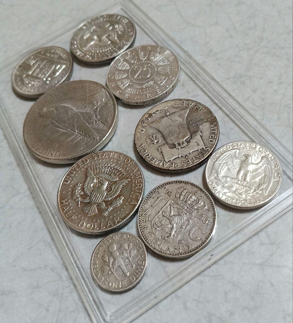 K*i様 外国銭銀貨色々