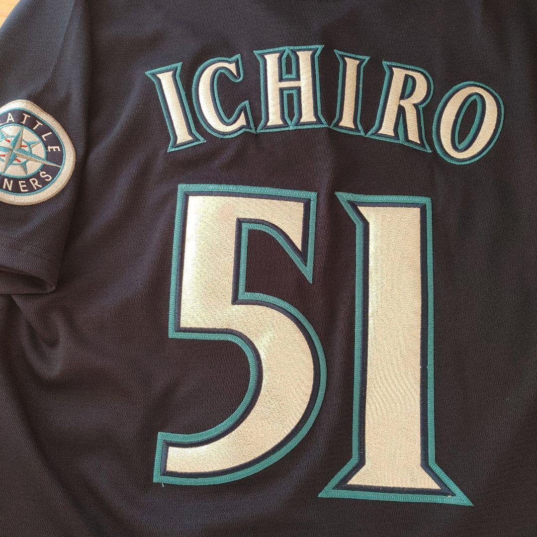 永久欠番　シアトルマリナーズ　イチロー 復刻ユニフォーム　Mサイズ