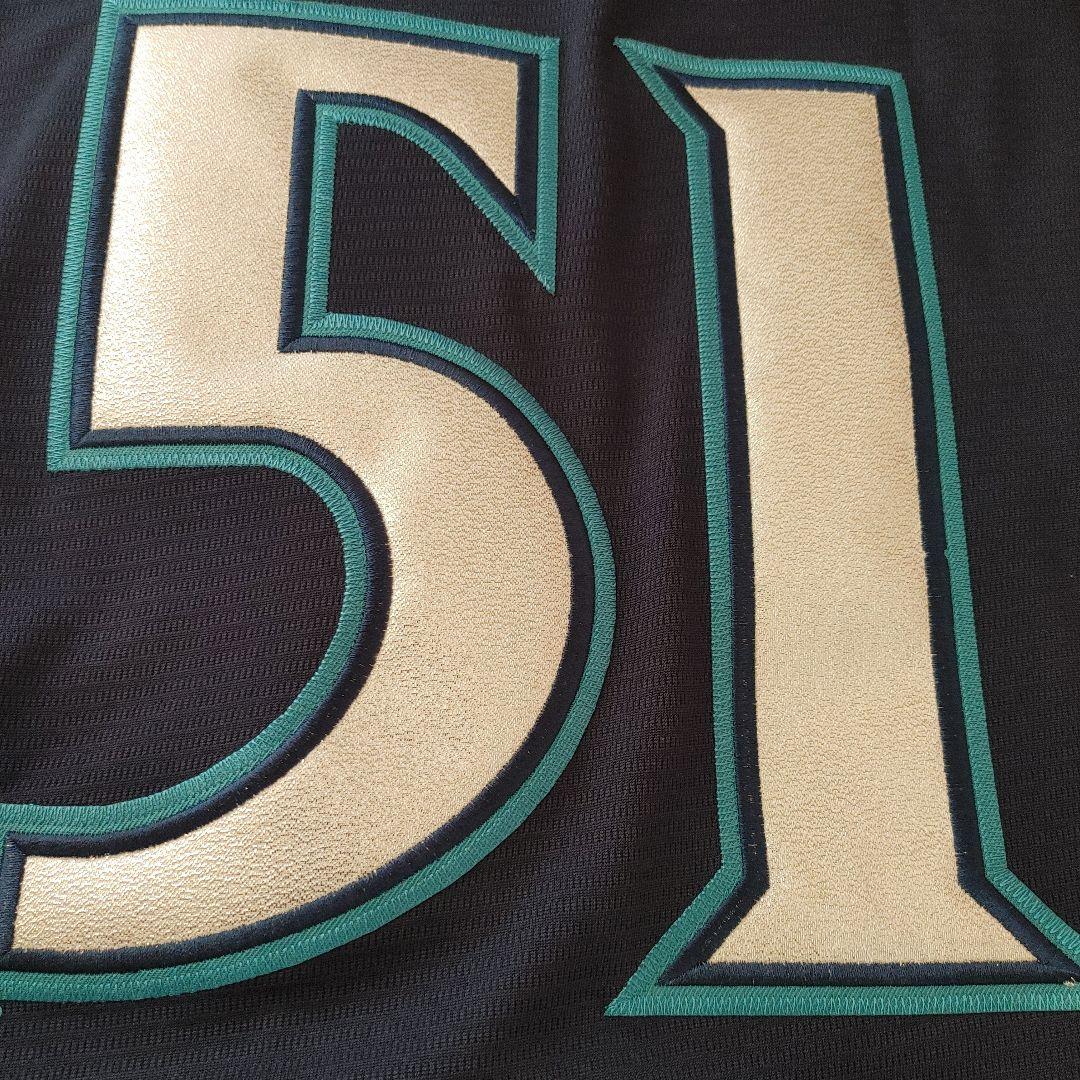 永久欠番　シアトルマリナーズ　イチロー 復刻ユニフォーム　Mサイズ