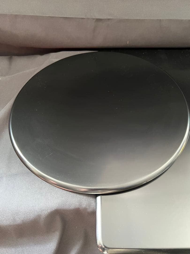 孝昌　敷板　三枚組　茶器／茶道具薄板　本漆三枚組敷板 （矢筈・角蛤・丸蛤)