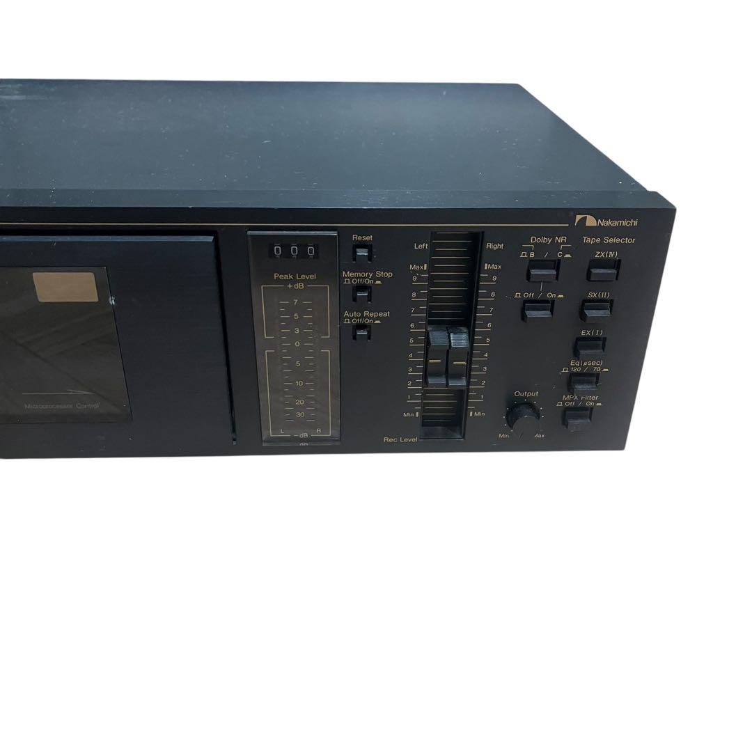 【動作品】NAKAMICHI BX-125 2 HEAD カセットデッキ