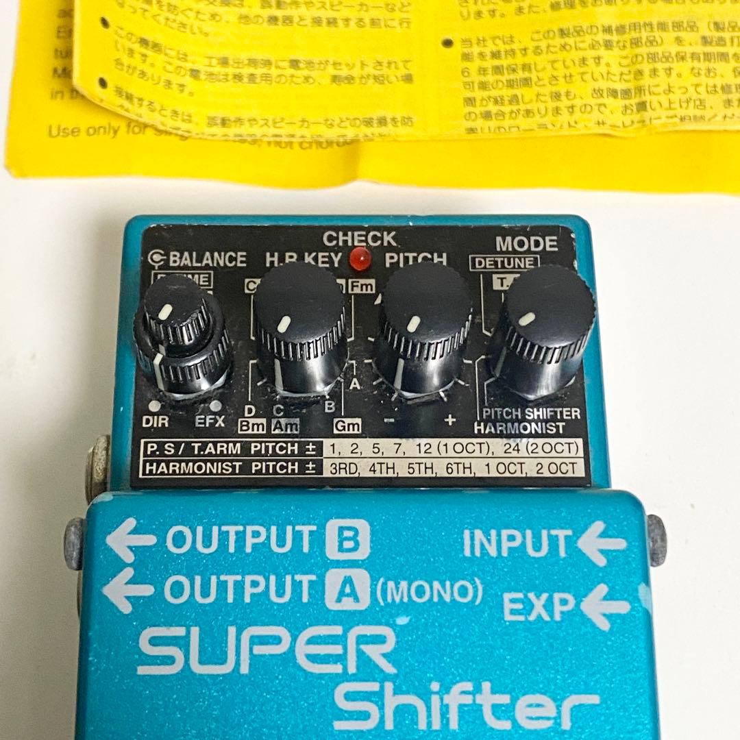 BOSS PS-5 SUPER SHIFTER 本体+箱+説明書 エフェクター