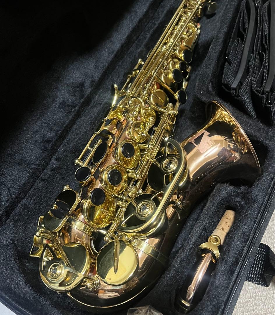 【新品】銅管体 カーブドソプラノサックス