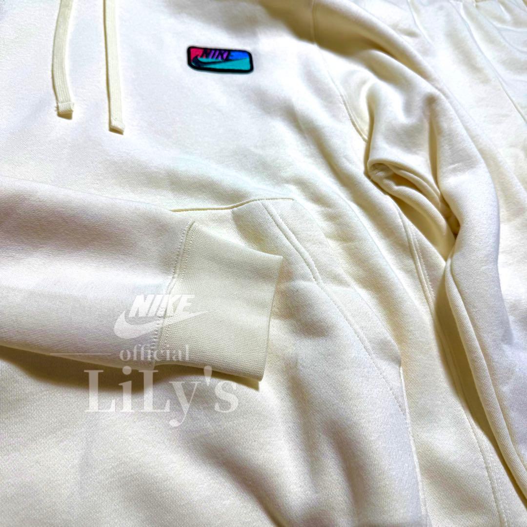 【Ｌサイズ】NIKE上下セットアップ　アイボリー　パーカー　ナイキ　新品未使用