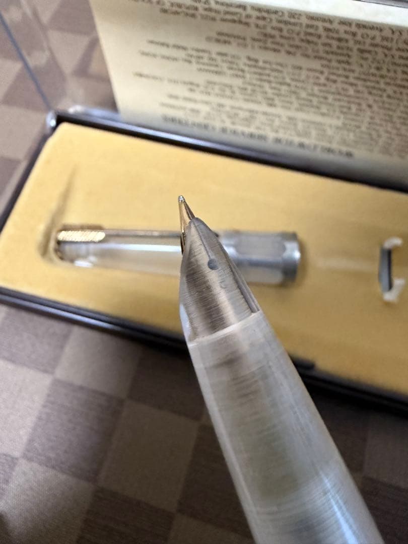 パーカー万年筆透明なペン、珍しい