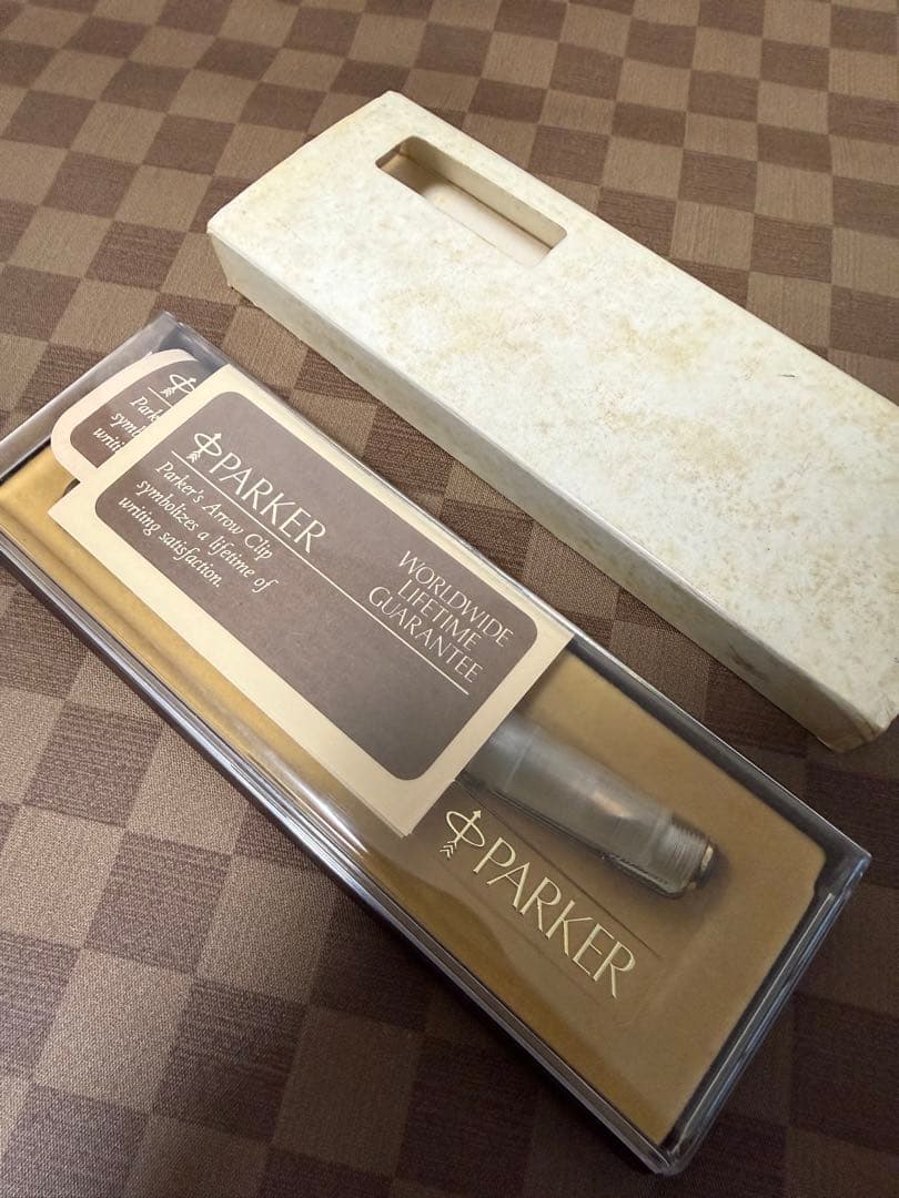 パーカー万年筆透明なペン、珍しい
