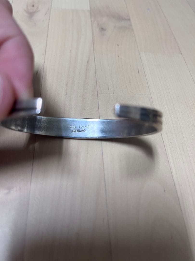 シルバーバングル　　ナバホ　トムホーク