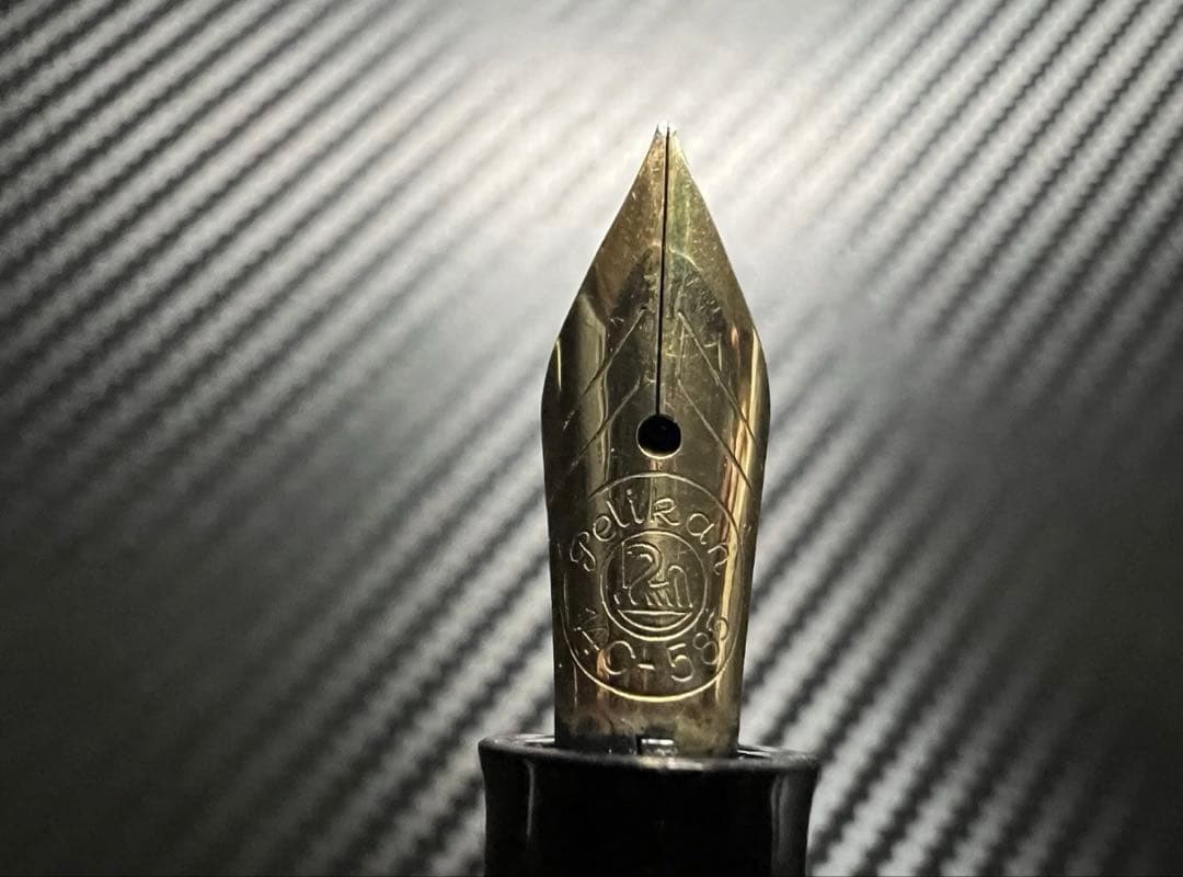 ペリカン 万年筆 美品 400NN M&K F ブラック