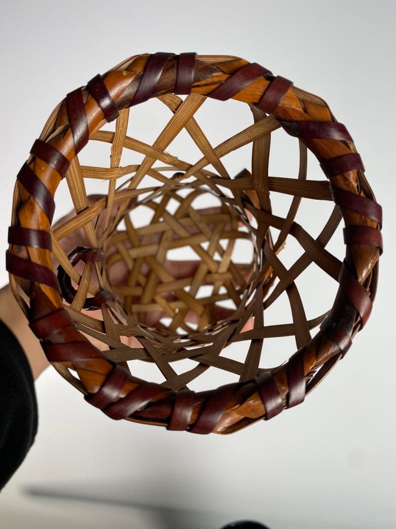 spiralさん専用　人間国宝　飯塚小玕斎　竹籠　共箱