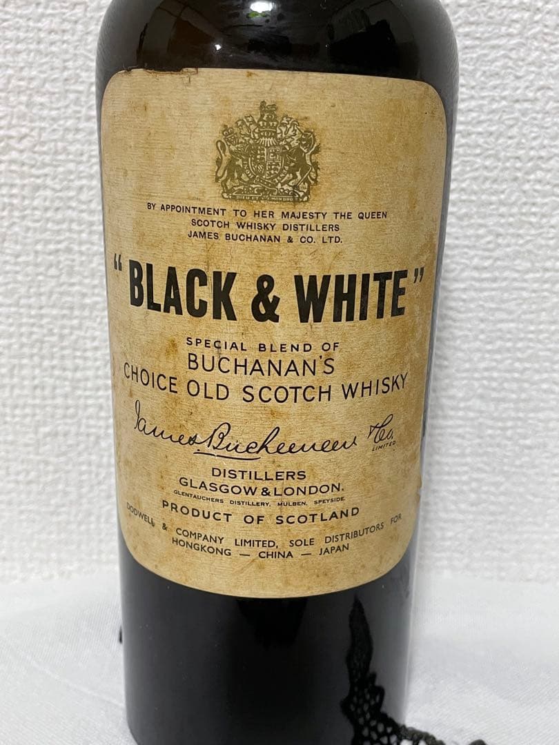 P*i様 BLACK & WHITE スコッチウイスキー