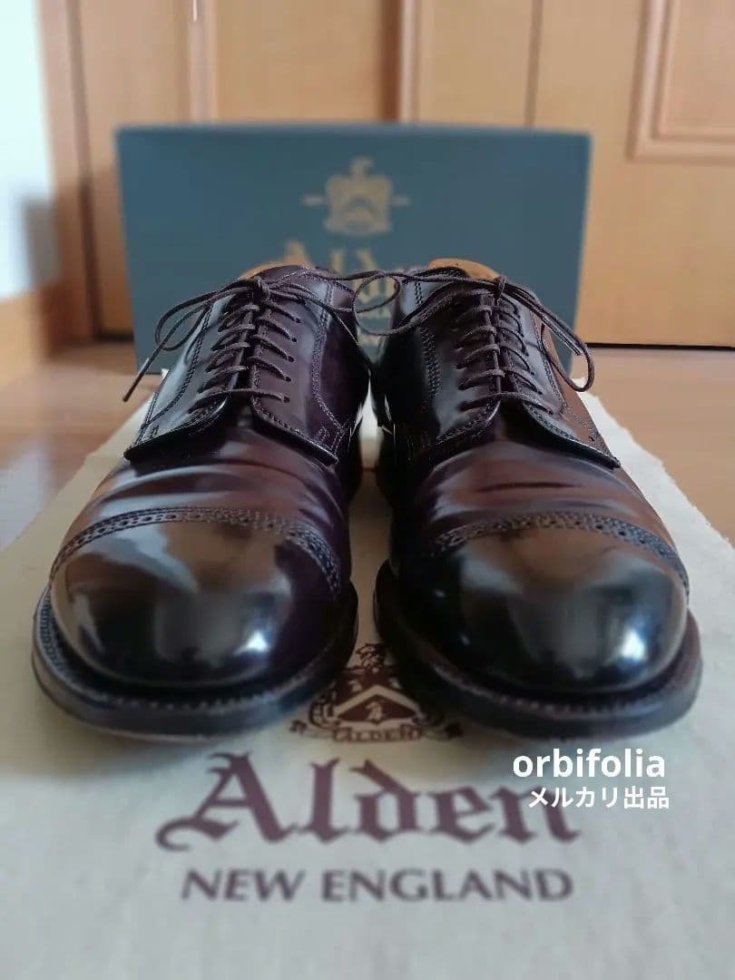 【butlerblue】ALDEN56201 オールデンコードバン