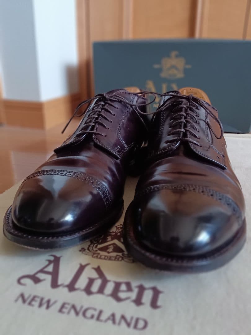 【butlerblue】ALDEN56201 オールデンコードバン