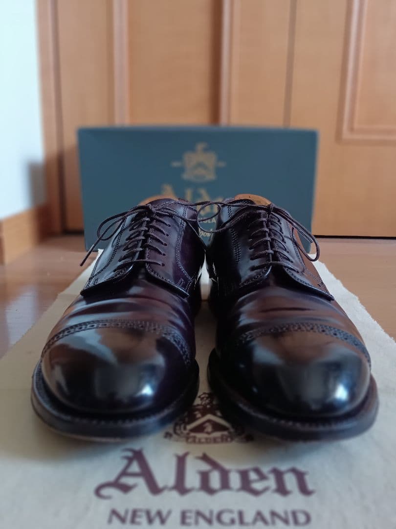 【butlerblue】ALDEN56201 オールデンコードバン