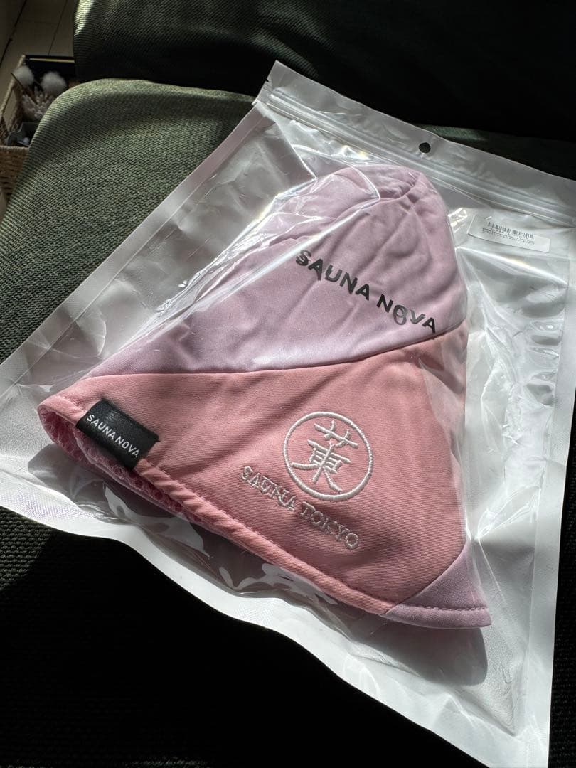 SAUNA NOVA サウナ東京レディースデイ限定サウナハット ピンク紫