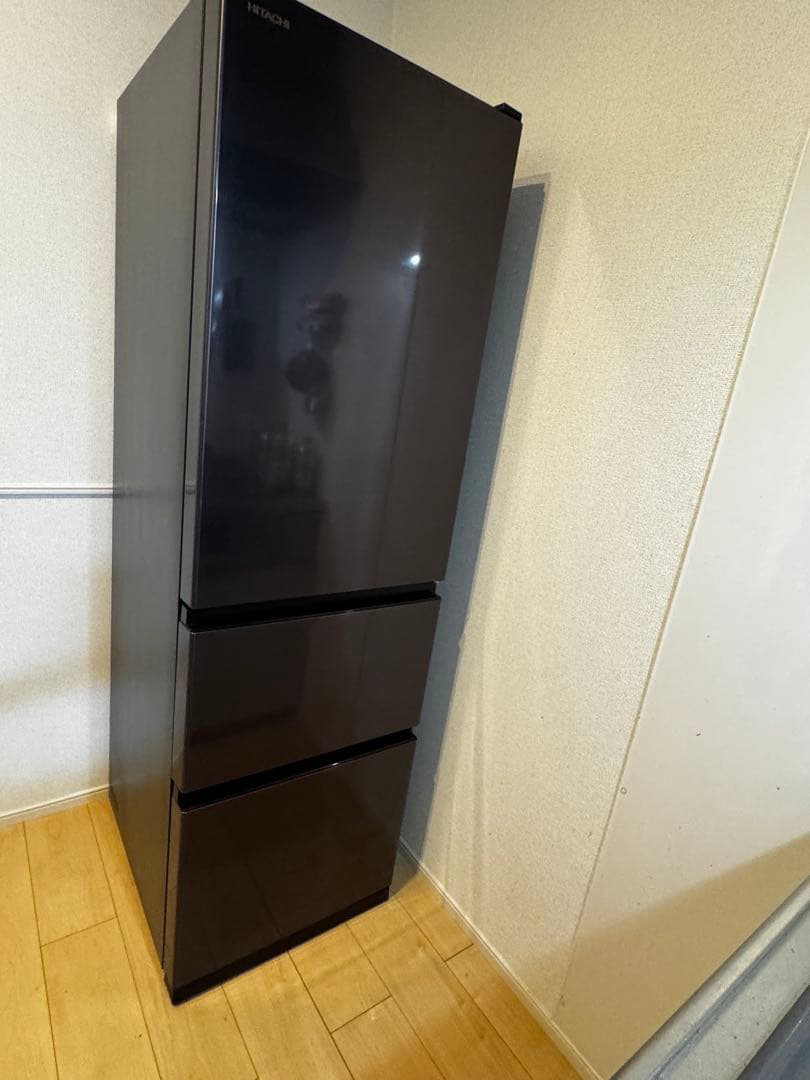 HITACHI 冷蔵庫 R-V32NV(K) 315L