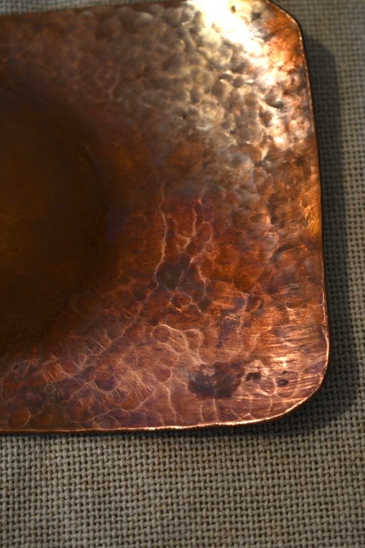 水野正美　真鍮プレート　お皿　燭台　カトラリー　茶器　ブロカント　作家　民藝