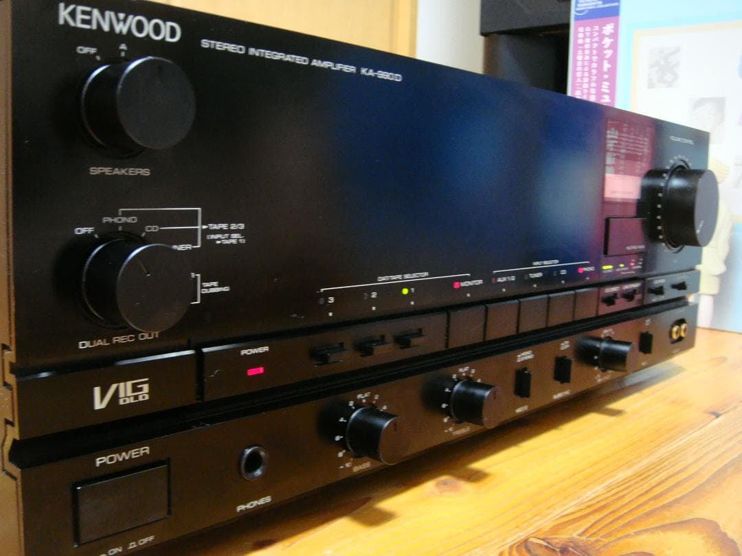 整備済 程度良 KENWOOD ケンウッド プリメインアンプ KA-990D