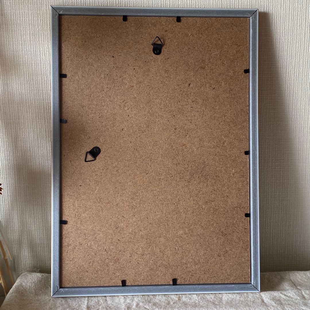 絵画。壁掛け絵原画手描き【猫たちは花が咲いた庭で演奏会を開く】