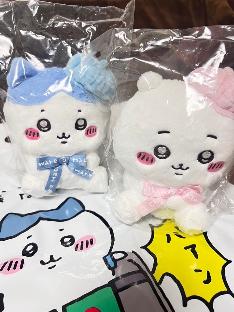 【東京駅限定】ちいかわらんどグッズセット（モモンガ、うさぎ、ハチワレ、ちいかわ）