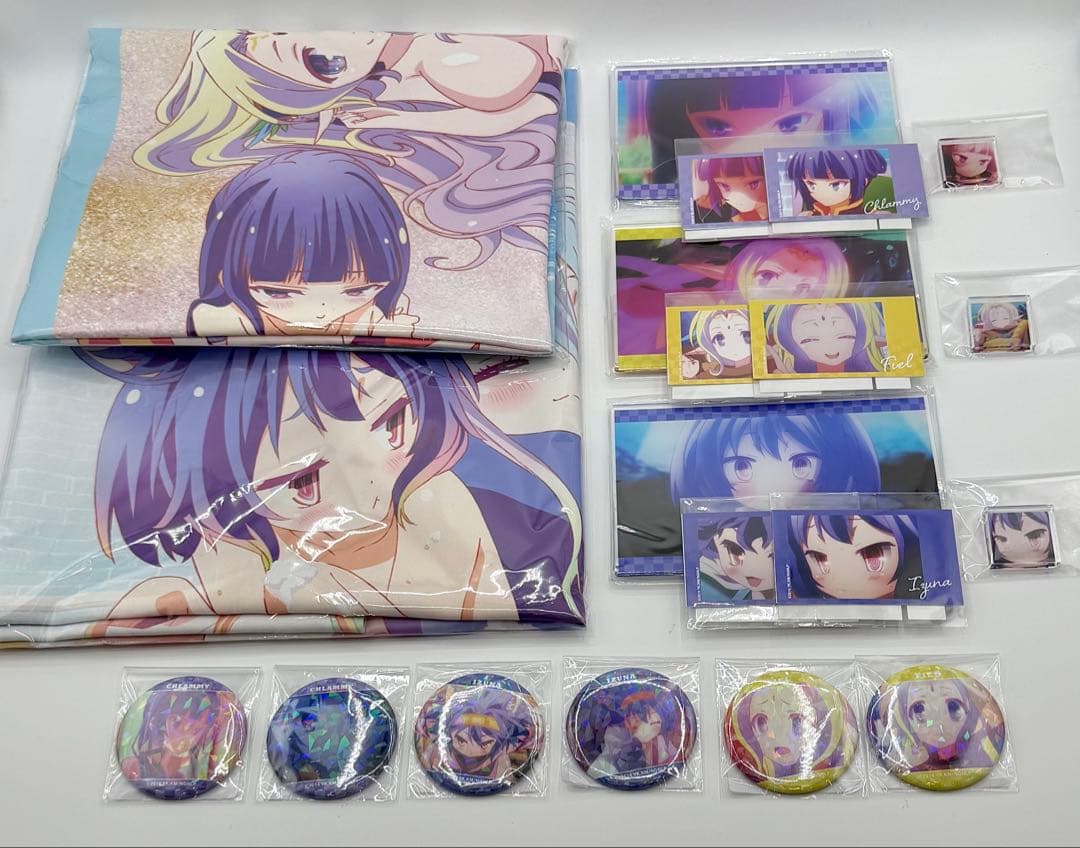 『ノーゲーム・ノーライフ』くじ クラミー / フィール/ いづな フルセット