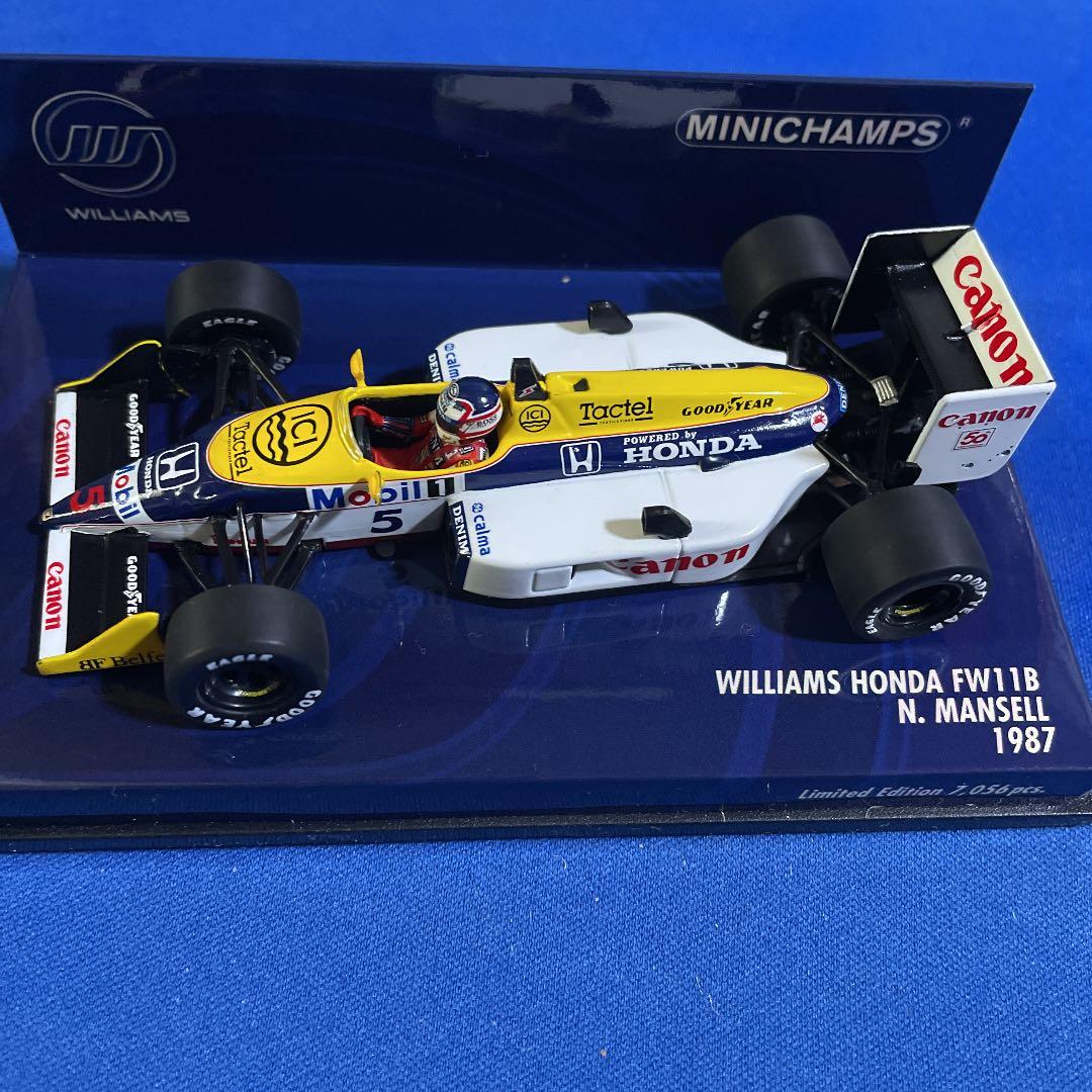 P.M.A F1 1/43 N.マンセル　ウィリアムズ・ホンダ　FW 11B