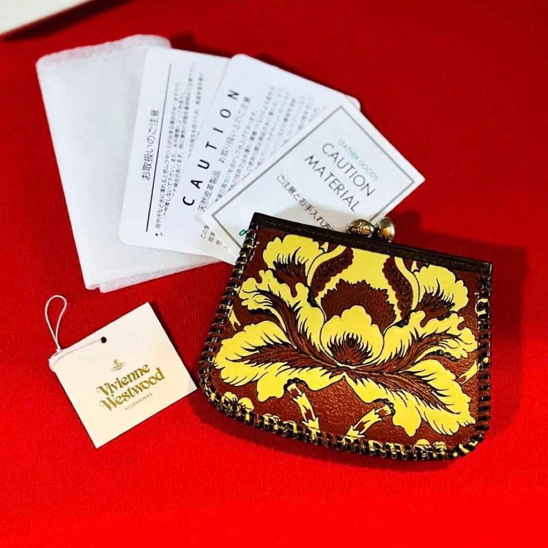 【新品✴︎未使用✴︎廃盤✴︎超レア】ヴィヴィアンウエストウッド✴︎フラワー✴︎がま口財布