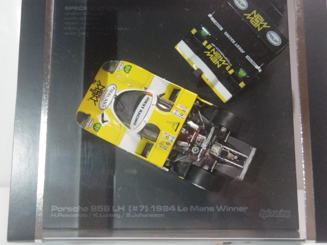 ミニカー Porsche 956 LH #7 1984 Le Mans Winner