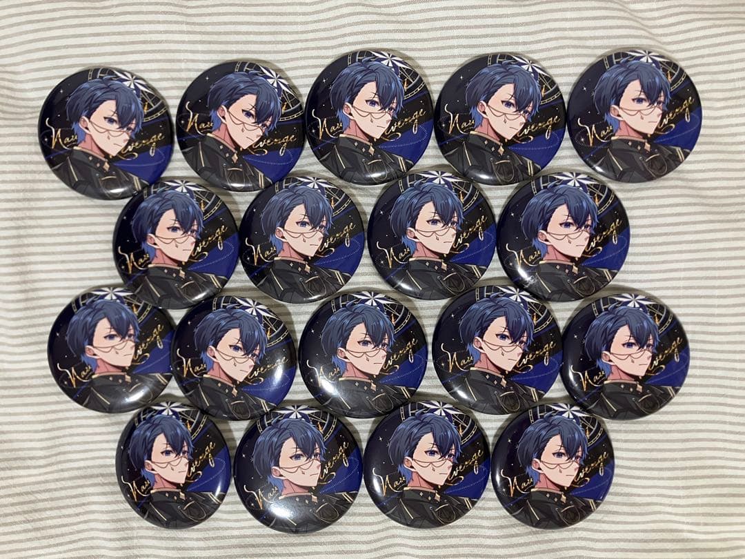 ムチャ　なもない　缶バッジ　キービジュアル