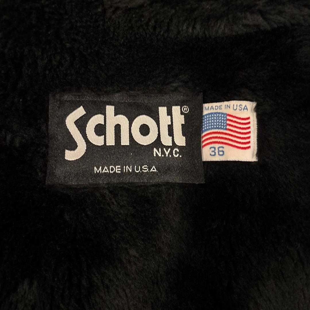 Schott AT101 シングルライダースジャケット
