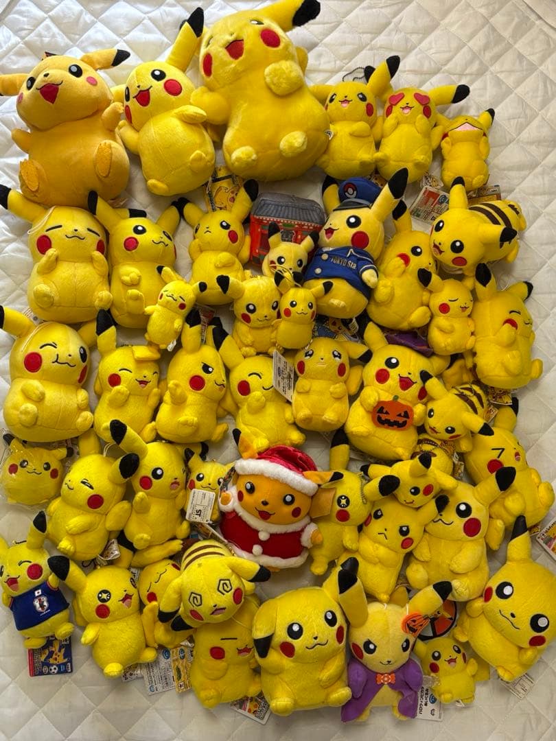 まとめ　セット　ピカチュウ ぬいぐるみ　ポケモンセンター　クリスマス　初代