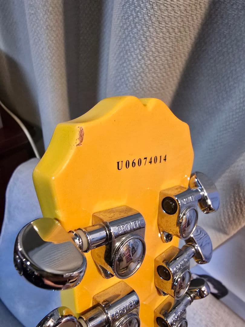 Epiphone custom shop レスポールスペシャル イエロー