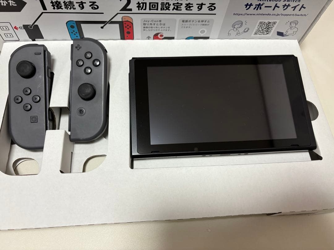 Nintendo Switch 本体 ネオンブルー 美品　商品欄確認必須