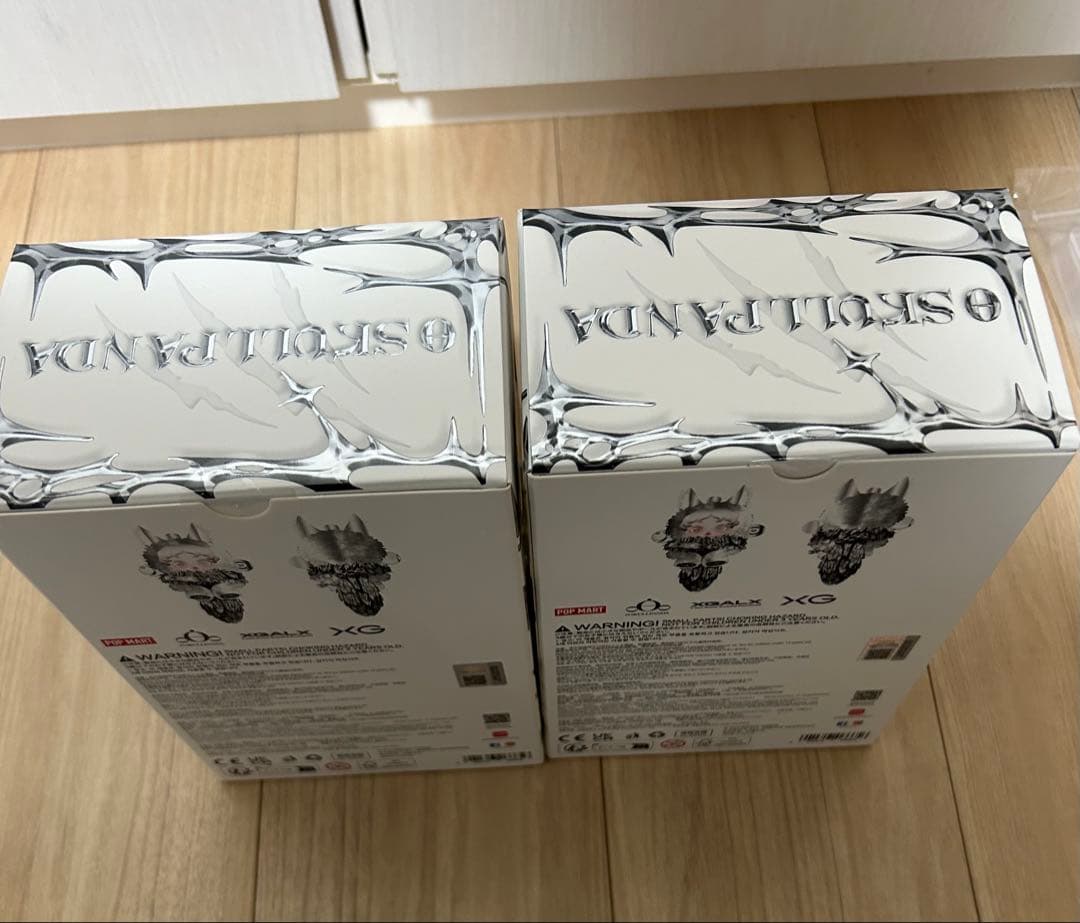 【新品】POPMART SKULLPANDA XG スカルパンダ ぬいぐるみ2体