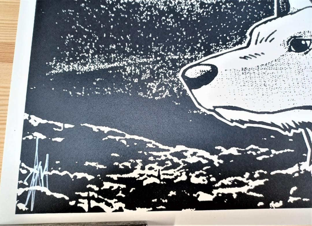 もののけ姫 サン・アシタカ　60枚限定スタジオジブリシルクスクリーンプリント